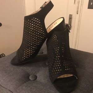 Faux suede sling back brand new pair shoes